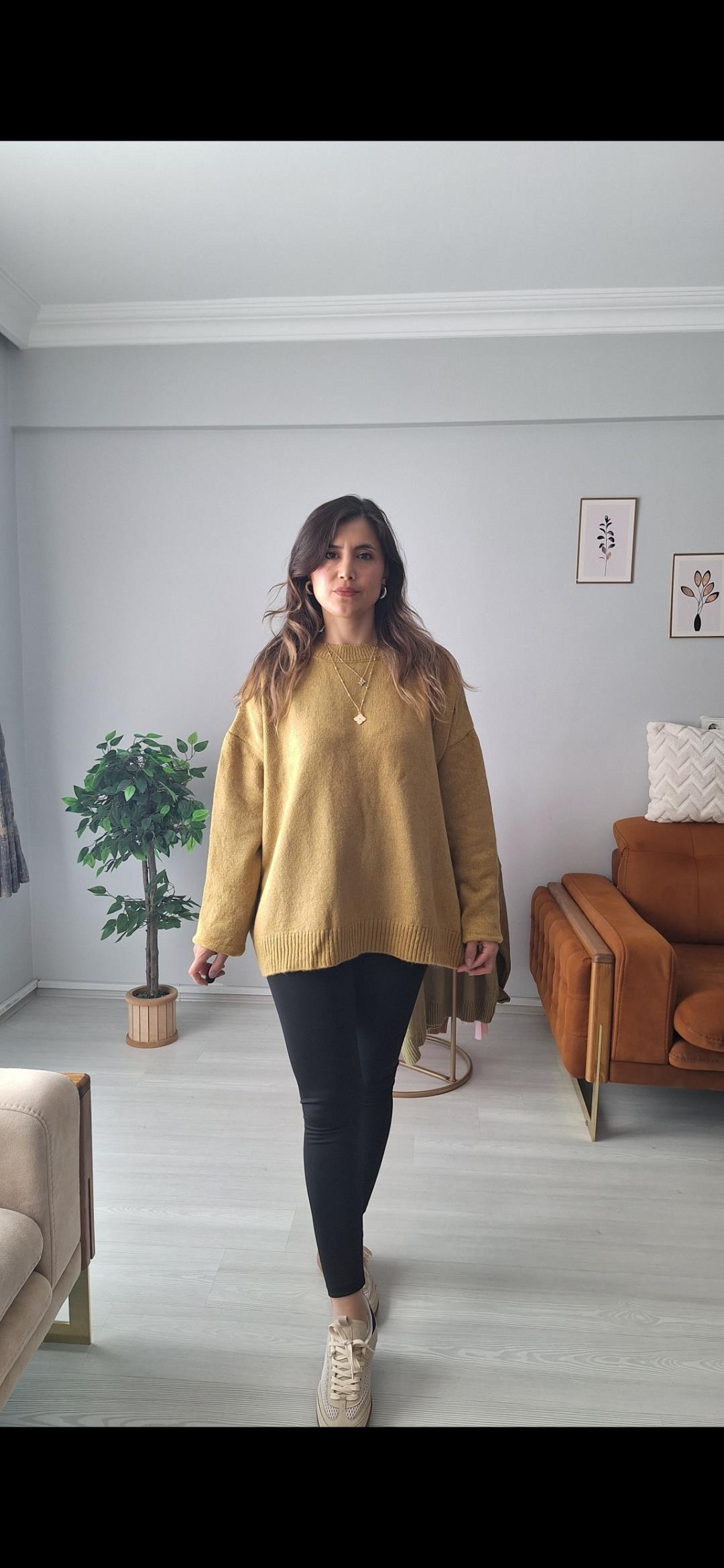 Triko kazak olive