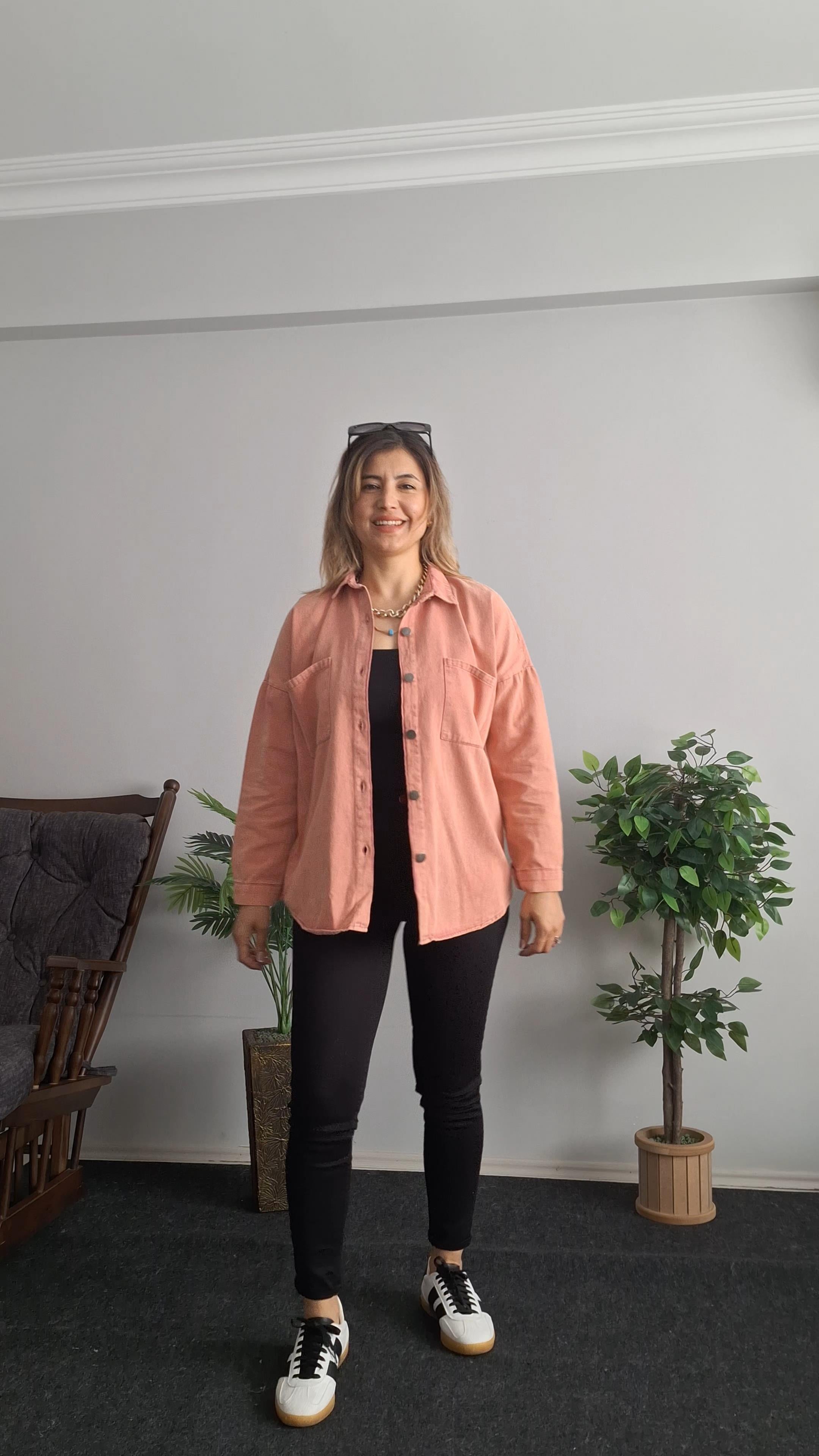 Gabardin gömlek 