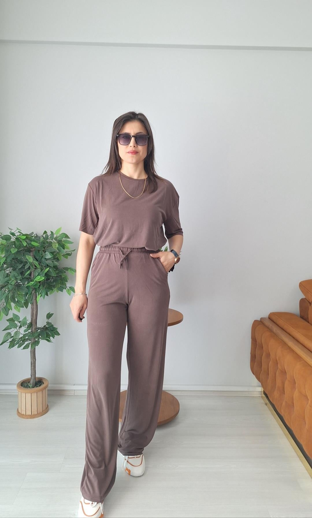 Modal Pantolon Kahve