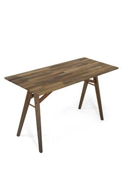 Akrobat Masif Ceviz Ahşap Çalışma Masası 