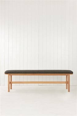 Alaçatı Kayın Masif Ahşap Bench 