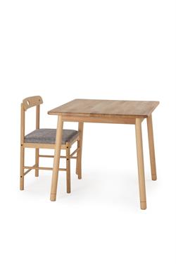 Alaçatı Masif Kayın Ahşap Masa 80x80 