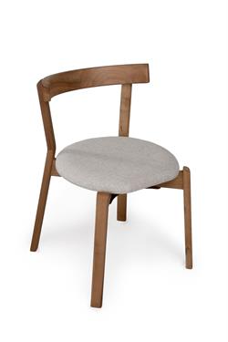 Arc Masif Ceviz Ahşap Sandalye B Kalite