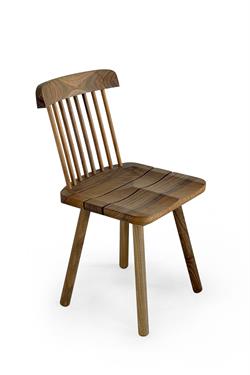 Grill Masif Ceviz Ahşap Sandalye