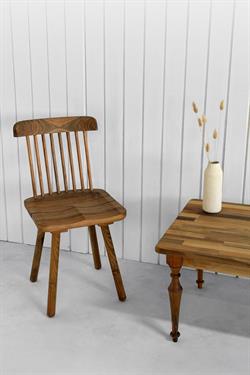 Grill Masif Ceviz Ahşap Sandalye