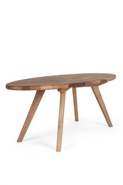 Surf Masif Ceviz Ahşap Orta Sehpa