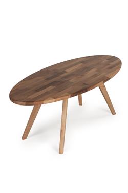 Surf Masif Ceviz Ahşap Orta Sehpa