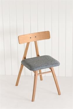 Slim Kayın Masif Ahşap Sandalye