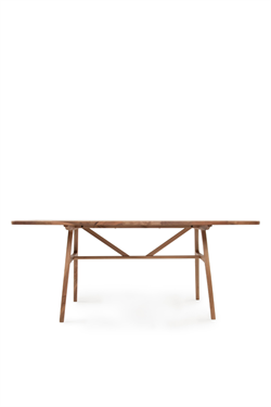 Slim Masif Ceviz Ahşap Masa