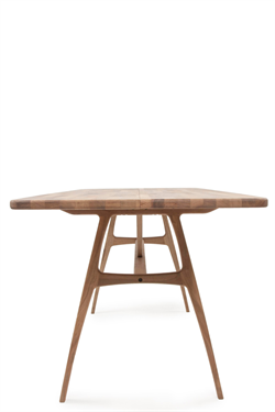 Slim Masif Ceviz Ahşap Masa