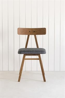 Slim Masif Ceviz Ahşap Sandalye