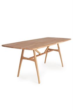 Slim Masif Kayın Ahşap Masa 