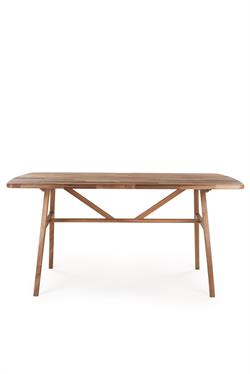 Slim Masif Ceviz Ahşap Masa