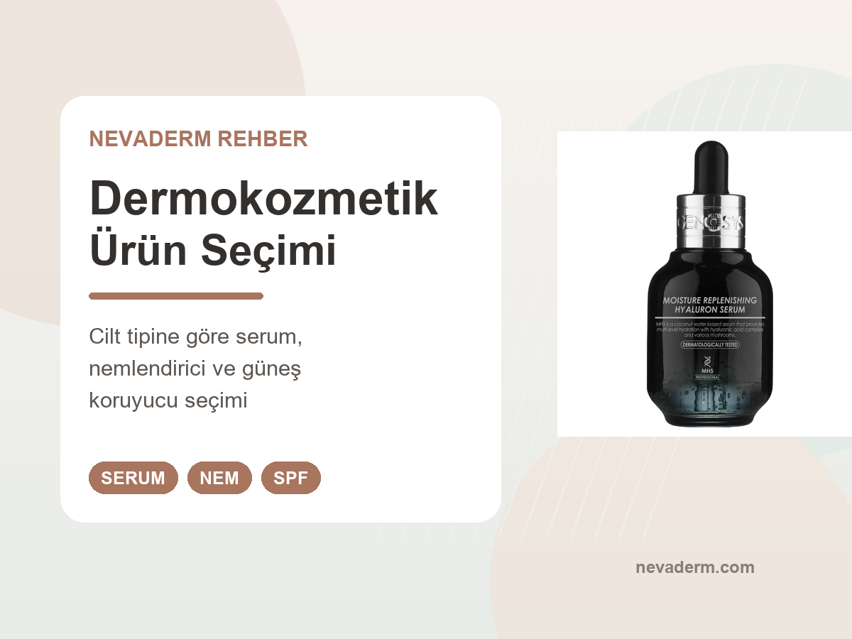 Dermokozmetik ürün seçimi kapak görseli
