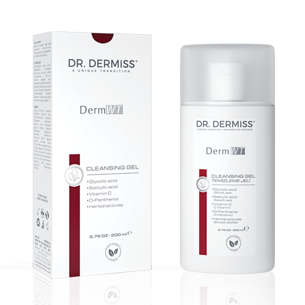DermWT Lekeli Cilt Temizleme Jeli 200 ml
