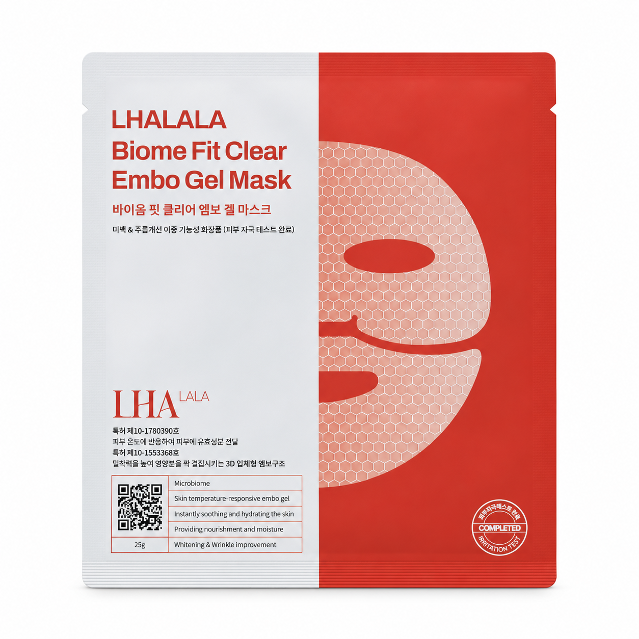 LHALALA Biome Fit Clear Embo Gel Mask 4 AD
