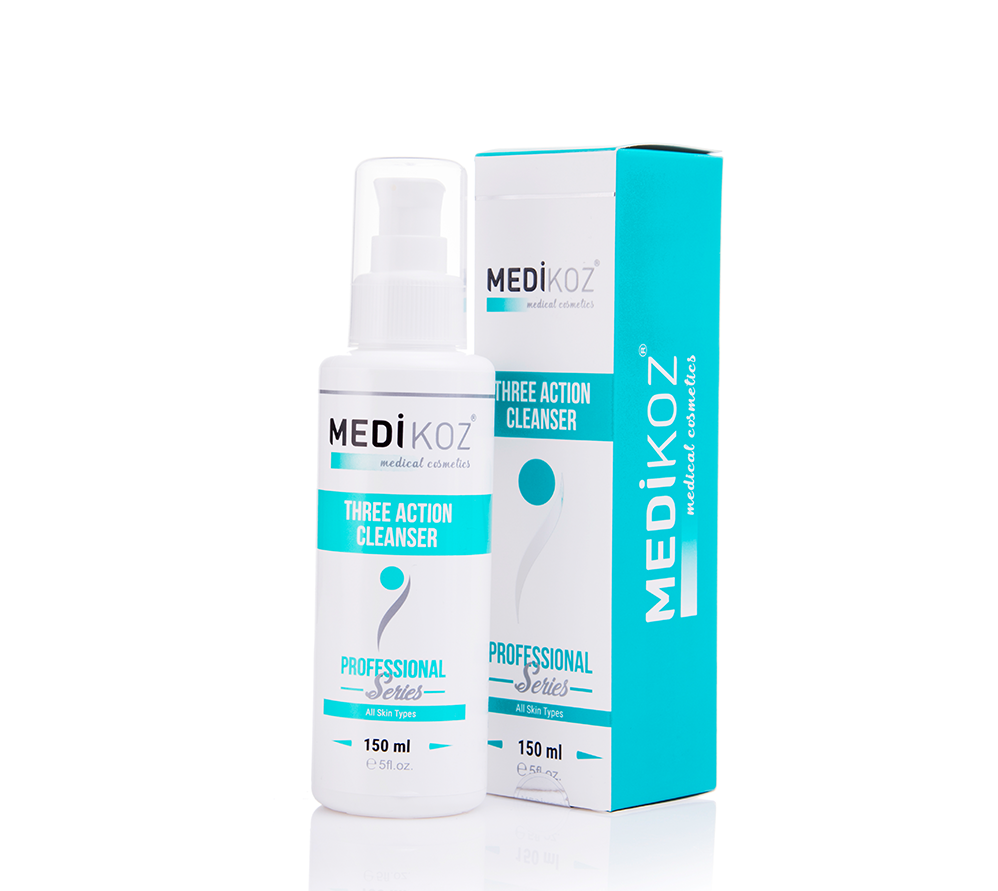 Medikoz Three Action Cleanser 150ml