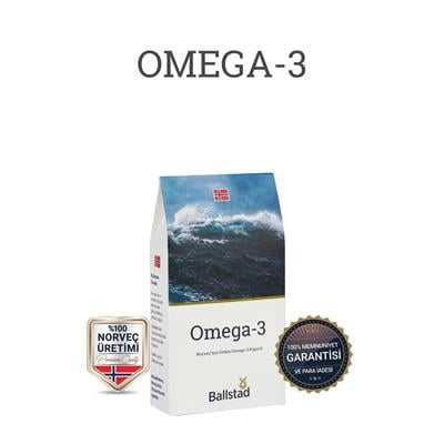 Ballstad Omega-3 90 kapsül