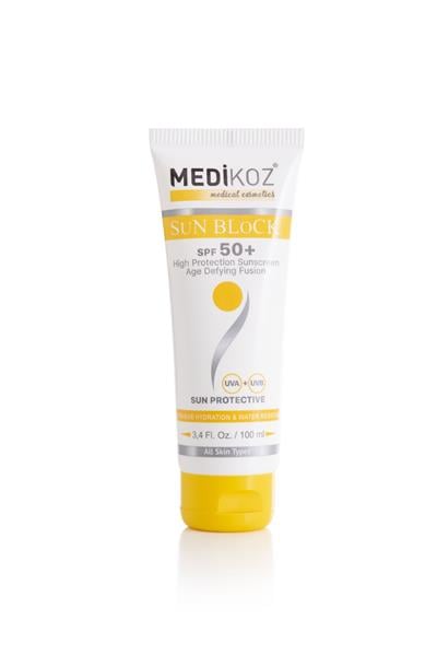 Medikoz Sun Block SPF50+ (Renksiz) 100ml
