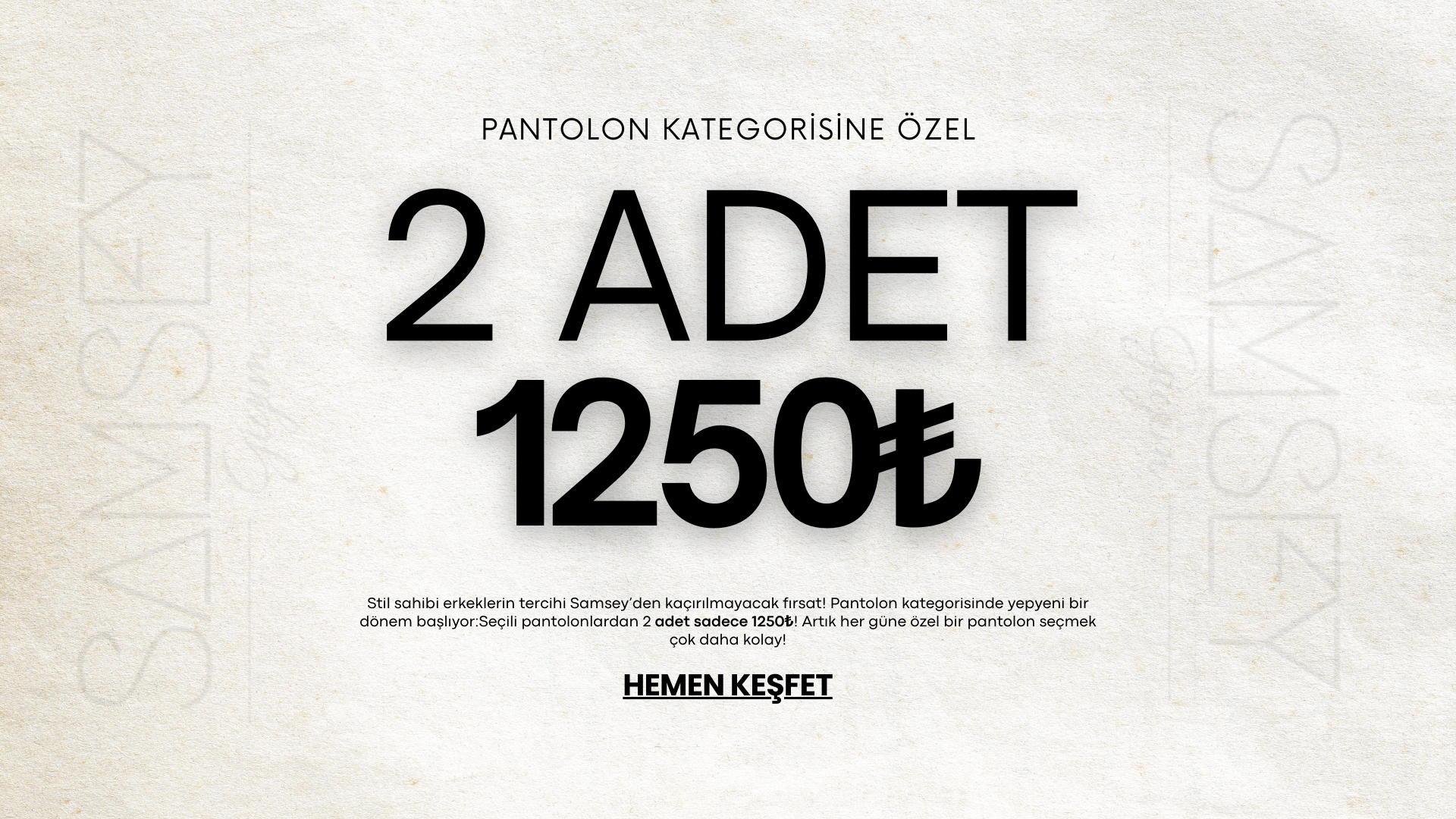 Sezon Sonuna Özel İndirim