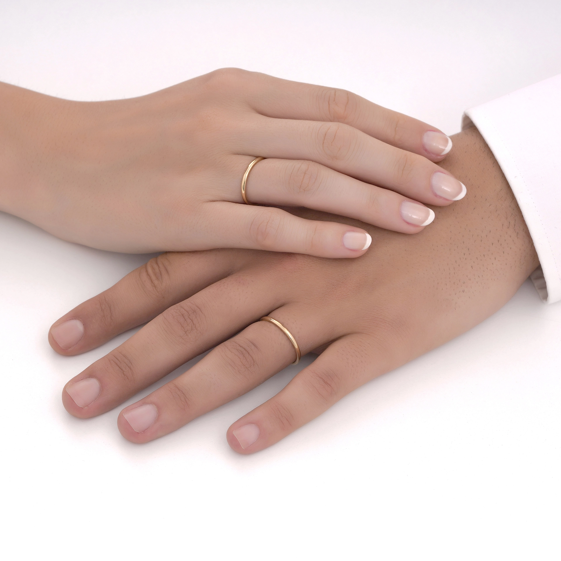 2 mm Bombeli Klasik Alyans