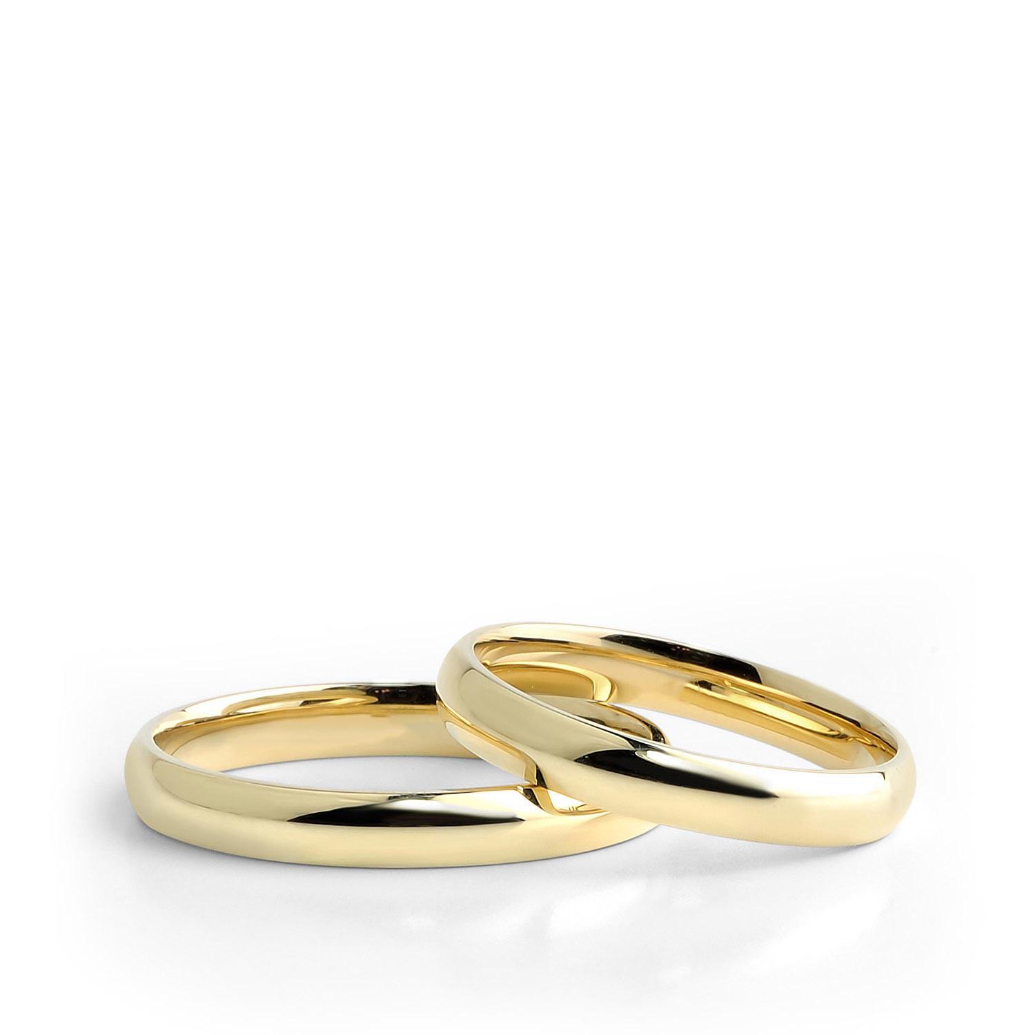 3 mm Bombeli Klasik Alyans