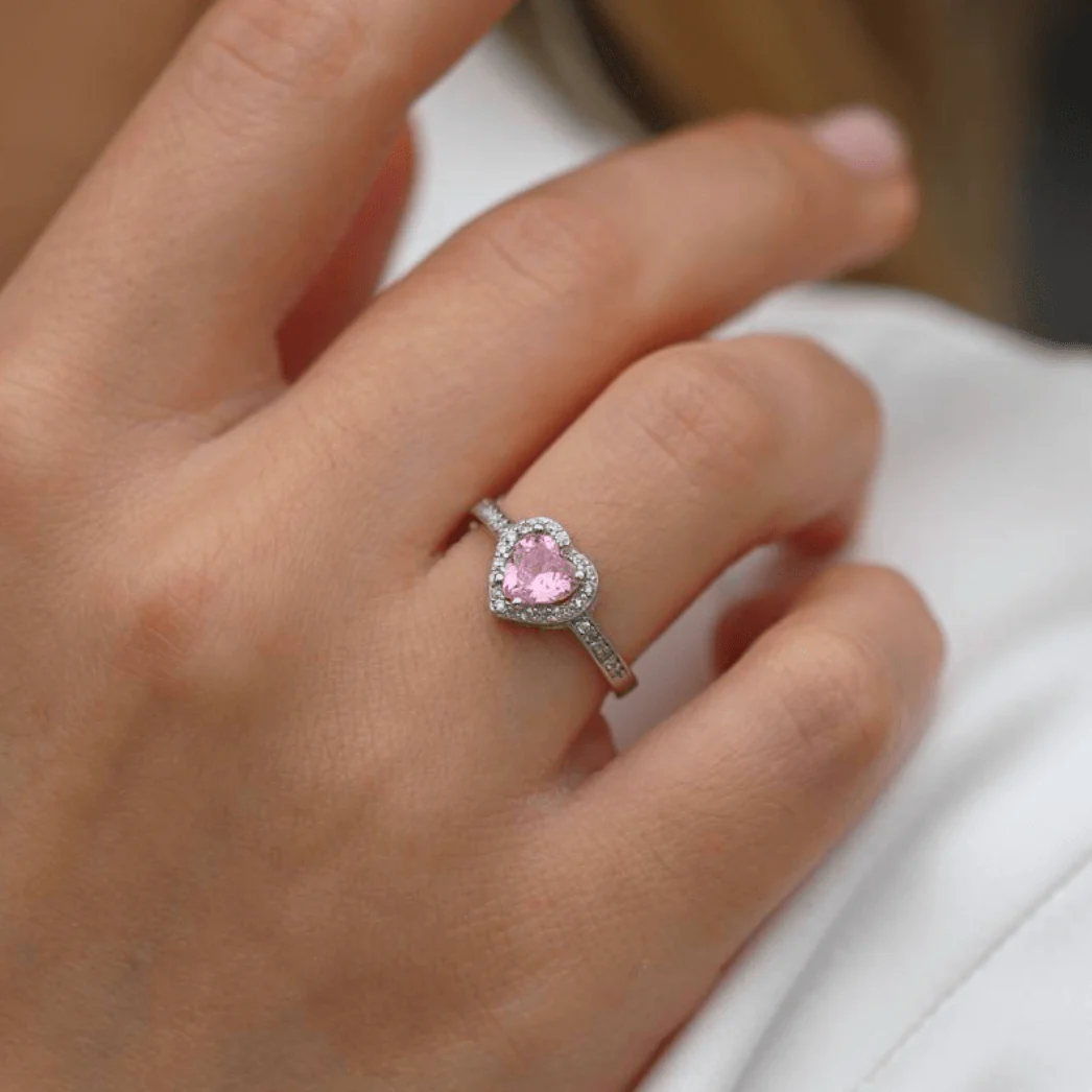 Kalpli Kadın Gümüş Yüzük