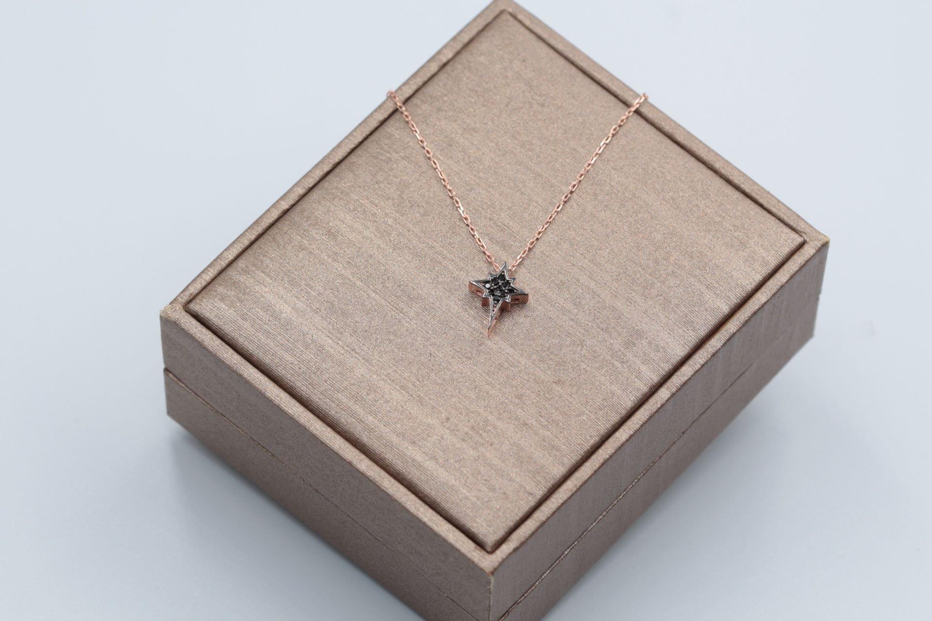 Minimal Kutup Yıldızı Kolye