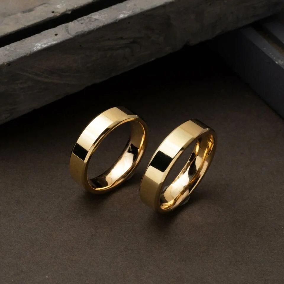 5 MM Köşeli Klasik Alyans