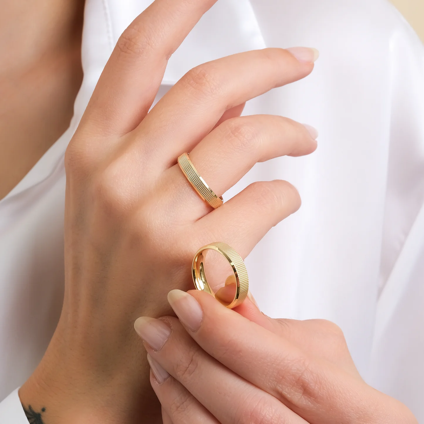 5 MM Lazer İşleme Alyans