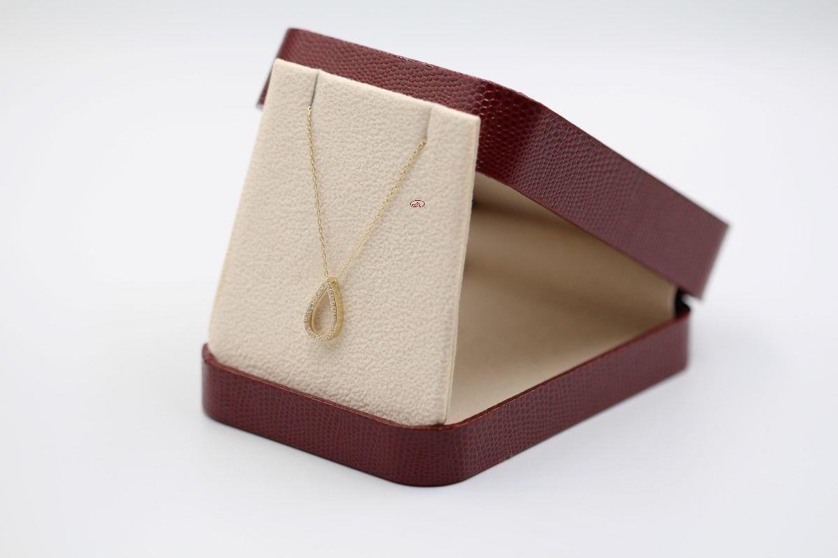 Damla Model Minimal Kolye