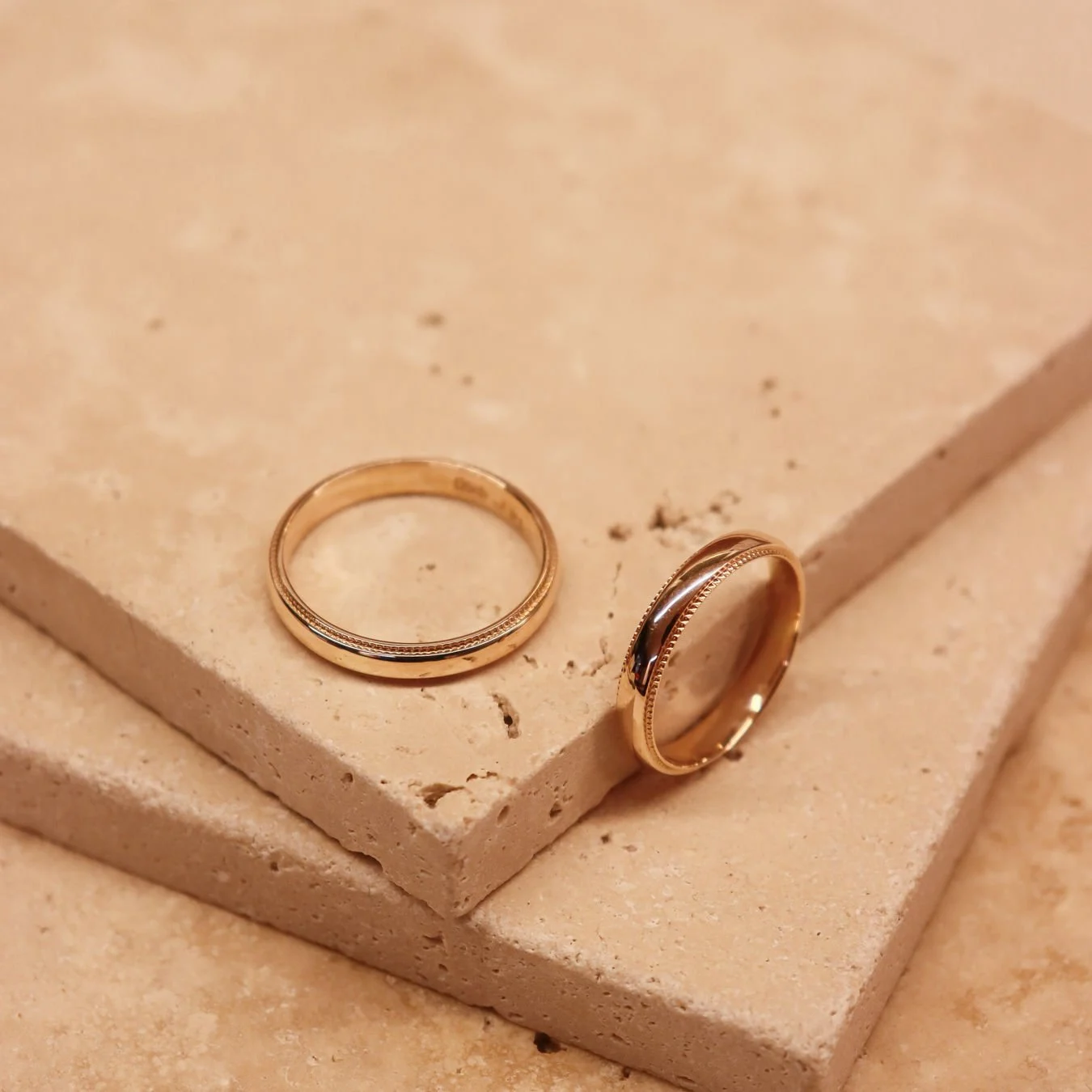 Desenli Klasik Alyans