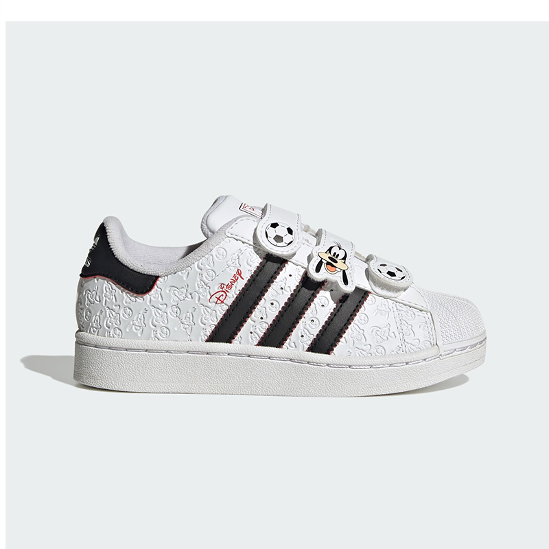 Superstar II CF C IH4635 (beyaz, disney karakter detaylı (çocuk))