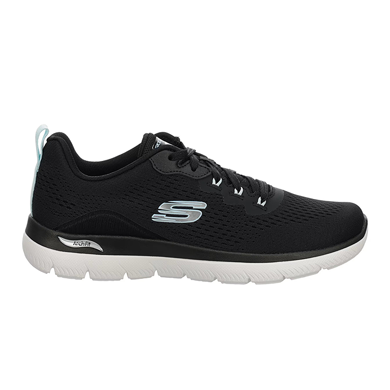 Arch Fit Summits 150755TK-BLK (siyah, beyaz taban)