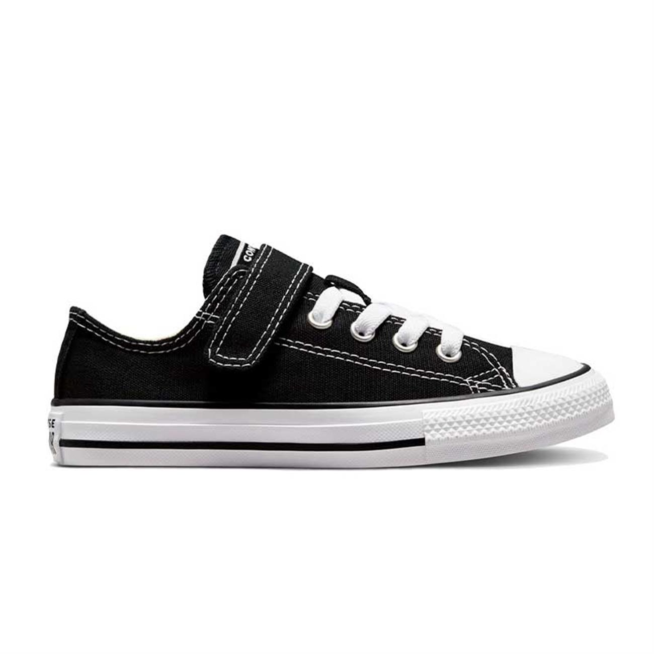 Chuck Taylor All Star 1V Easy-On 372881C (siyah, tek cırt cırtlı)