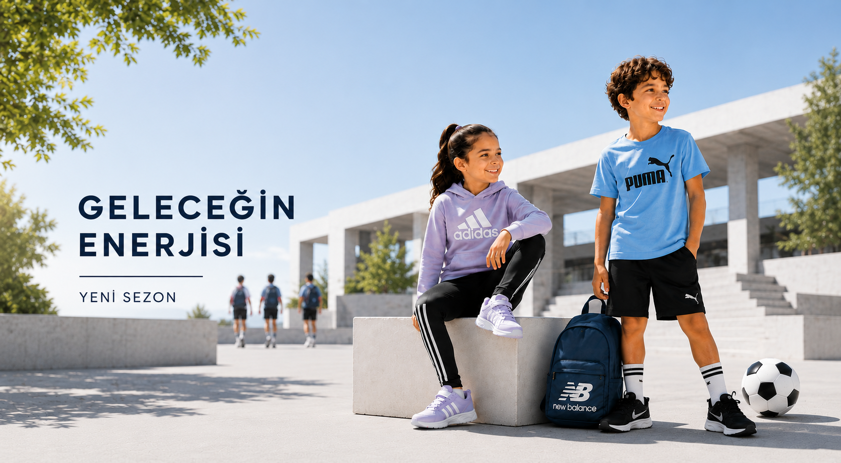 Çocuk spor koleksiyonu