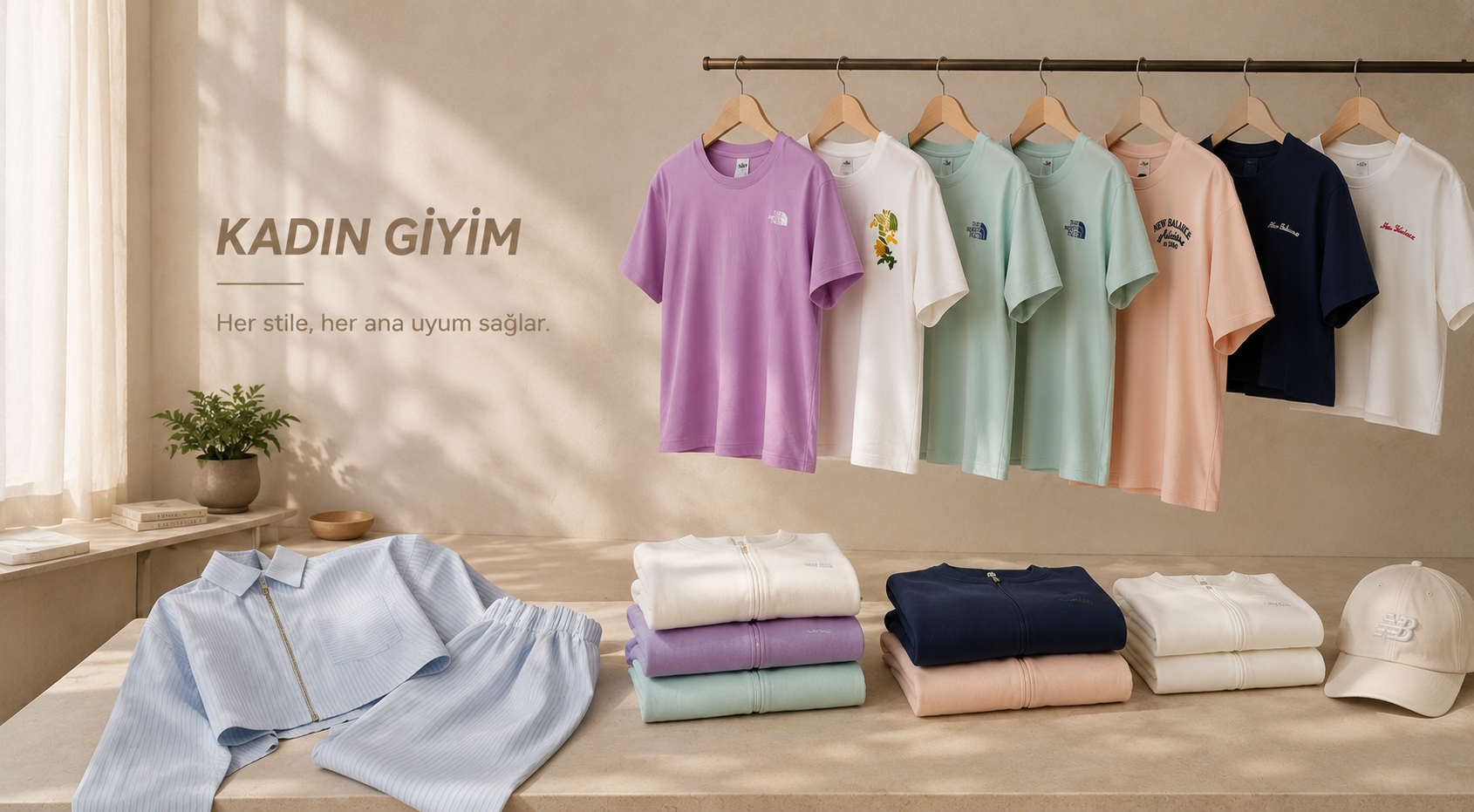 Kadın giyim koleksiyonu