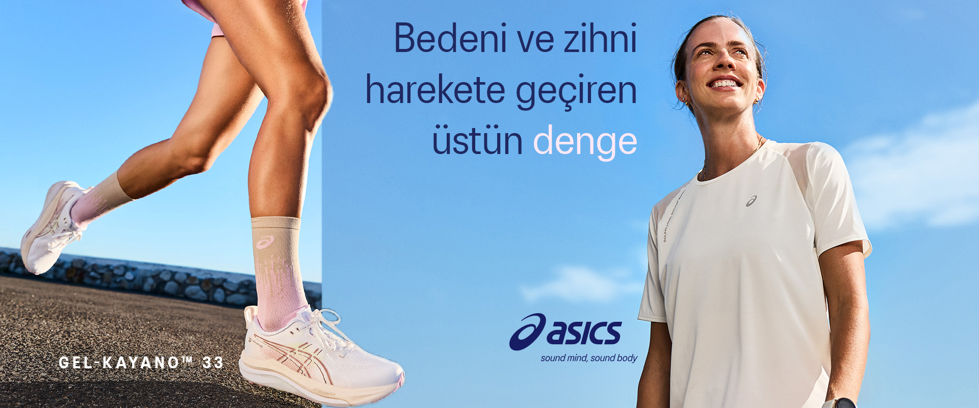 Asics GEL-KAYANO 33 kadın ve erkek koşu ayakkabısı