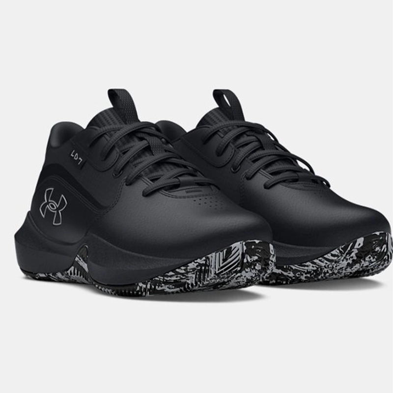 Under Armour Siyah Under Armour Ua Lockdown Çocuk PS 7 Basketbol Ayakkabısı