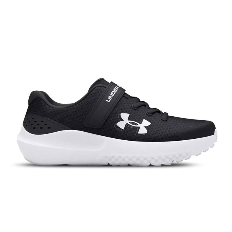 Under Armour Siyah Under Armour Ua Bps Çocuk Surge 4 AC Koşu Ayakkabısı