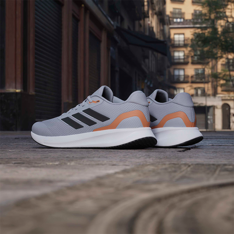 Adidas Gri Adidas Runfalcon Koşu Ayakkabısı 5