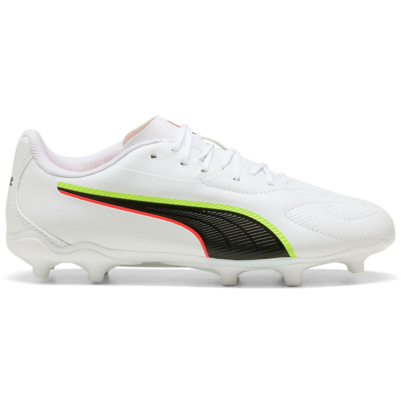 Puma Beyaz Puma King 20 Play Fg/Ag Jr Çocuk Futbol Ayakkabısı