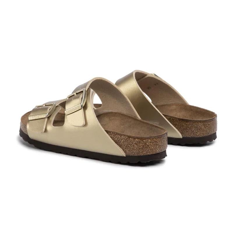 Birkenstock Altın Birkenstock Arizona Bf Kadın Terlik