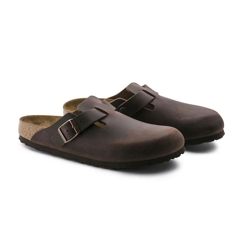 Birkenstock Kahverengi Birkenstock Boston Leoi Terlik
