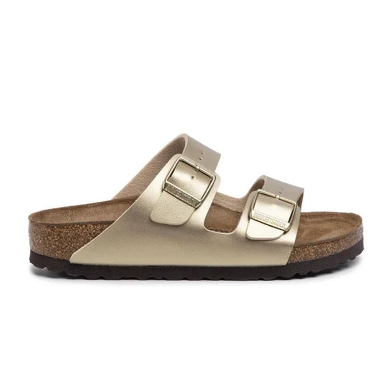 Birkenstock Altın Birkenstock Arizona Bf Kadın Terlik