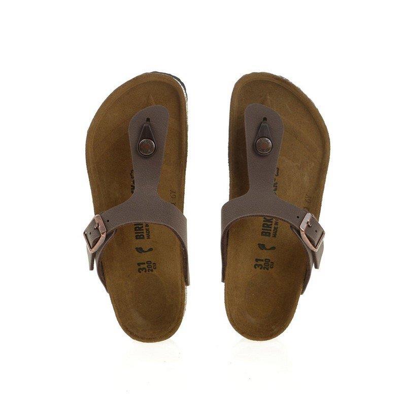 Birkenstock Kahverengi Birkenstock Gizeh Çocuk Terlik