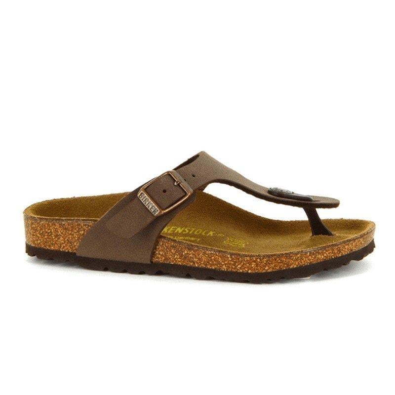 Birkenstock Kahverengi Birkenstock Gizeh Çocuk Terlik