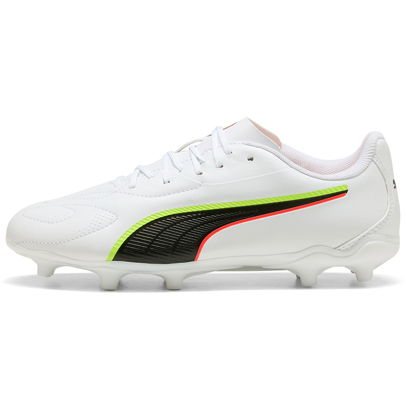 Puma Beyaz Puma King 20 Play Fg/Ag Jr Çocuk Futbol Ayakkabısı