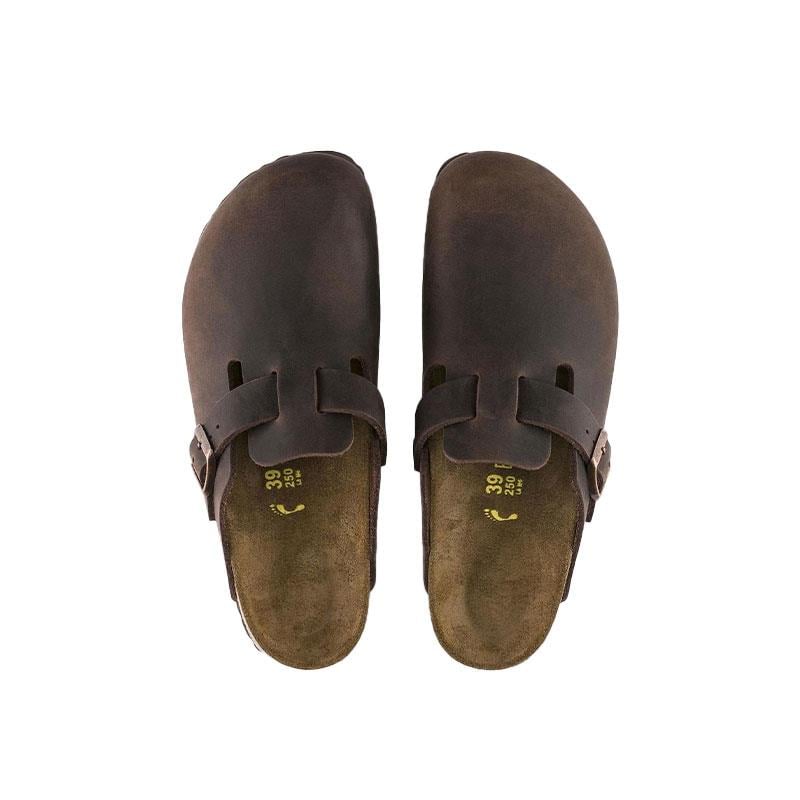 Birkenstock Kahverengi Birkenstock Boston Leoi Terlik