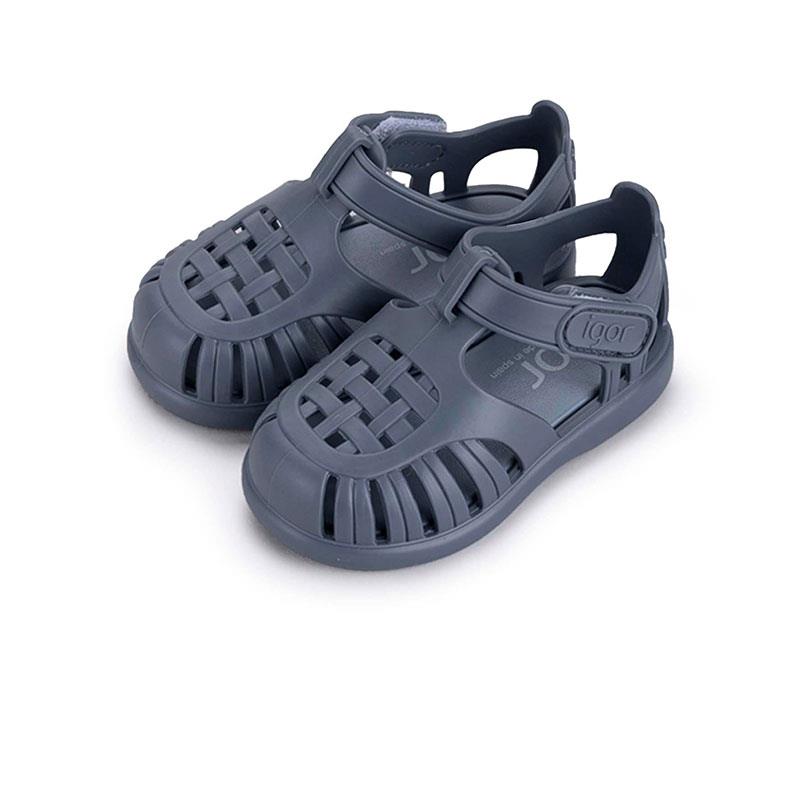 Igor Mavi Igor Tobby S10271 Solıd Çocuk Sandalet